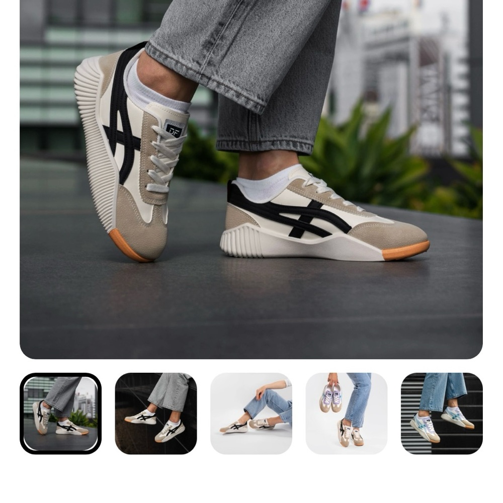Stylish Tan and Black Athletic Shoes for Women
